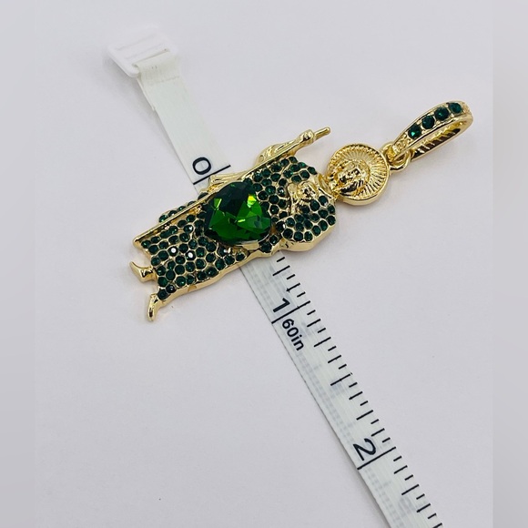 San Judas Collar Baño De Oro Italiano 18k /Saint Jude Necklace Gold Plated 18k - Picture 8 of 10